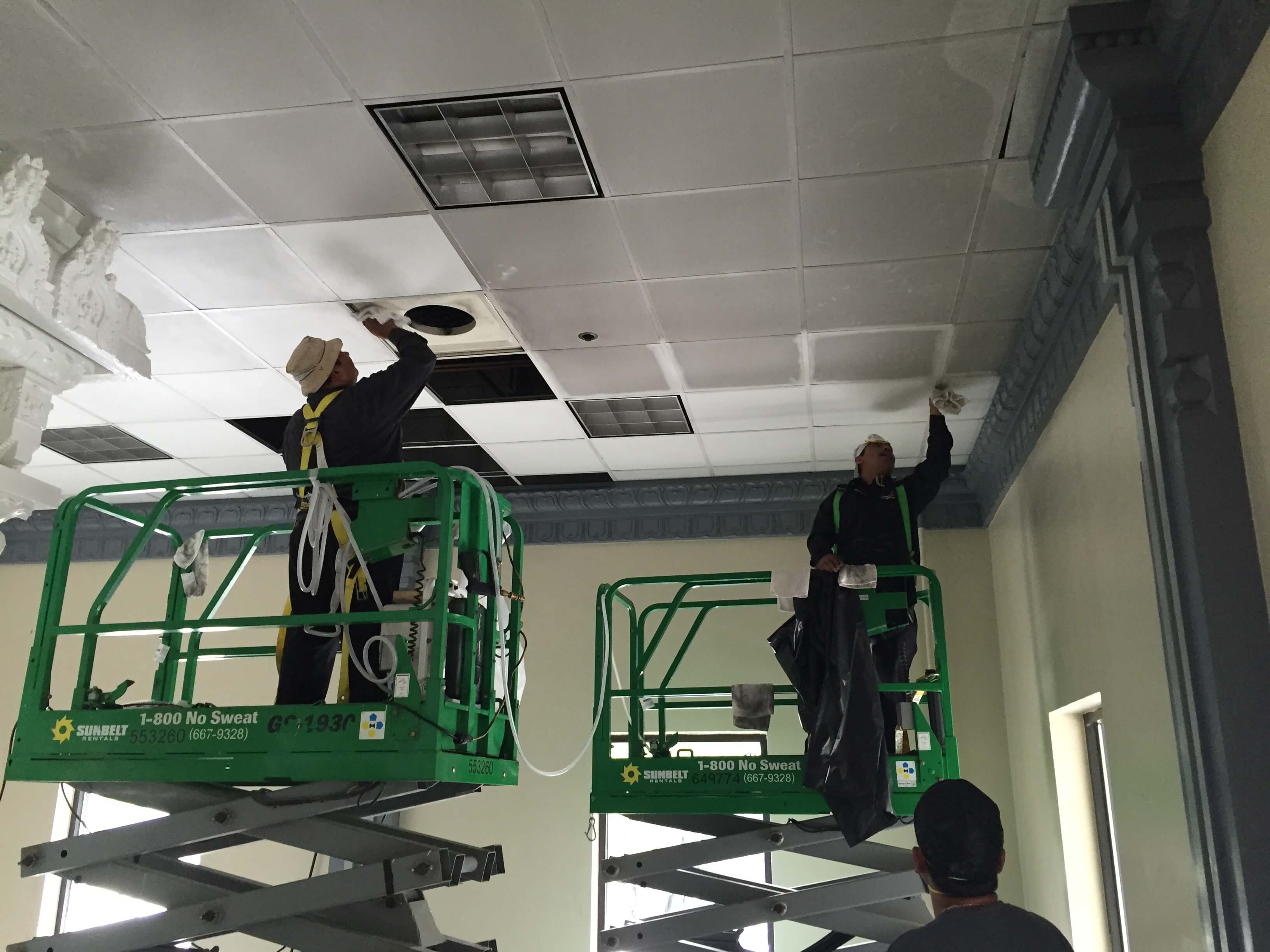 Ceiling Cleaning | BN Commercial Cleaning and Fire Protection