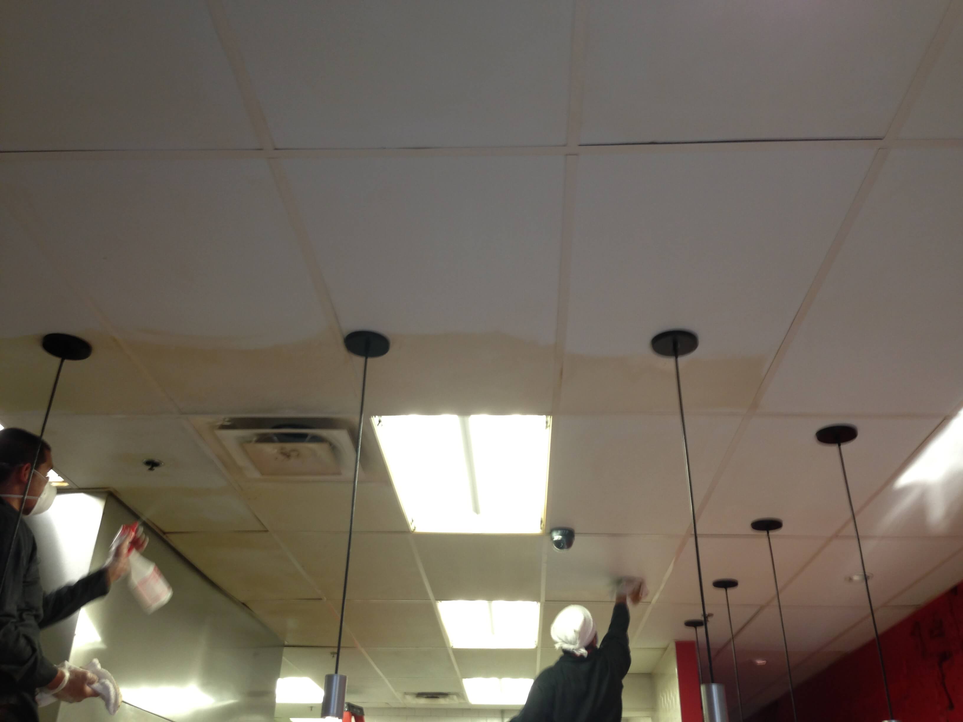 Ceiling Cleaning | BN Commercial Cleaning and Fire Protection
