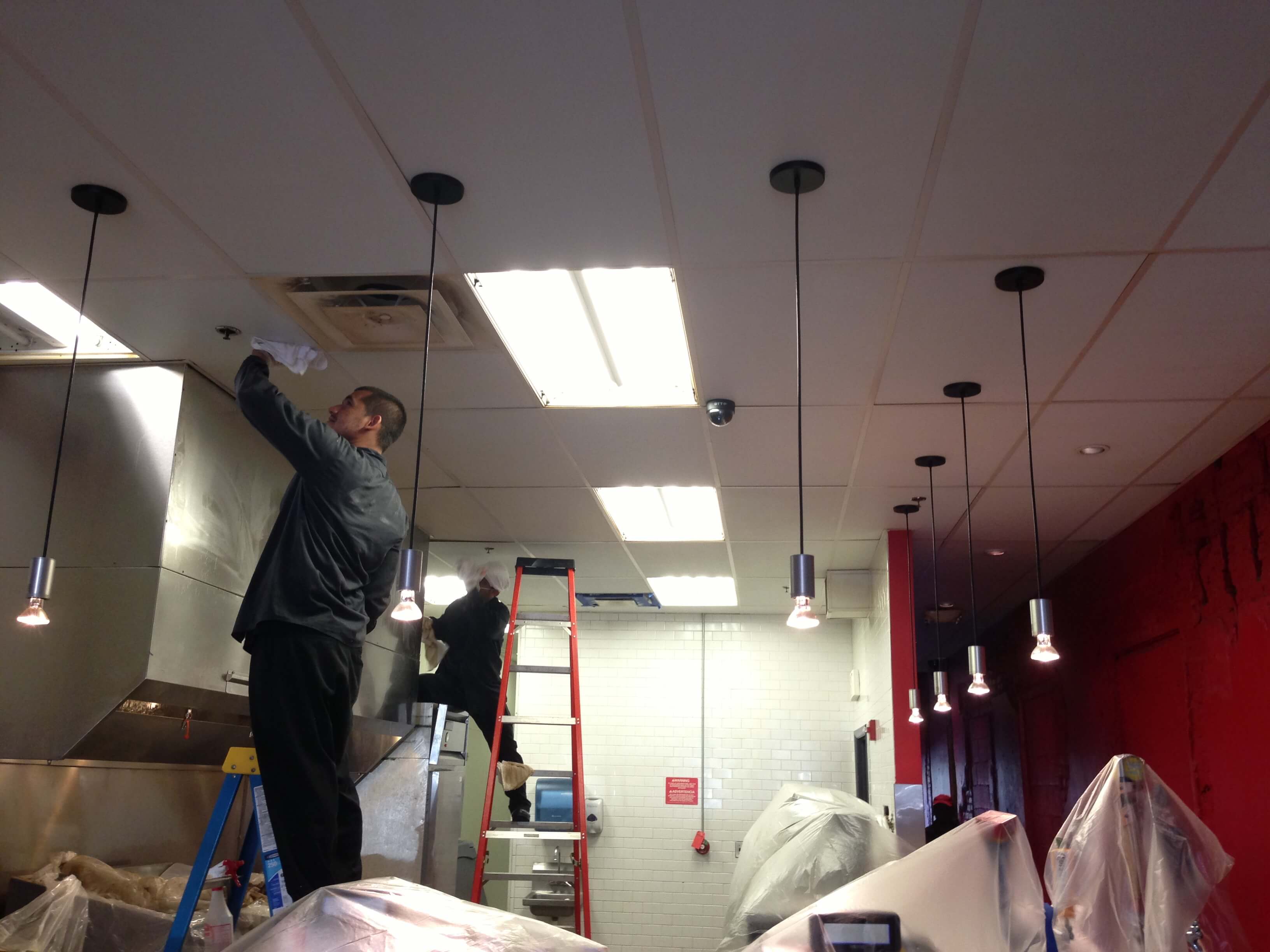 Ceiling Cleaning | BN Commercial Cleaning and Fire Protection